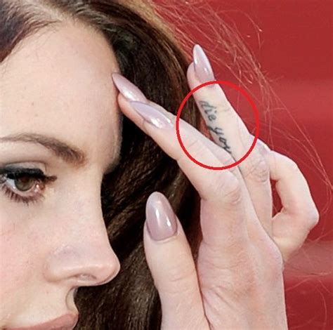 lana del rey tattoos|Lana Del Rey’s Tattoos And The Meanings Behind It